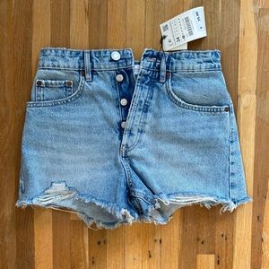 Zara denim shorts